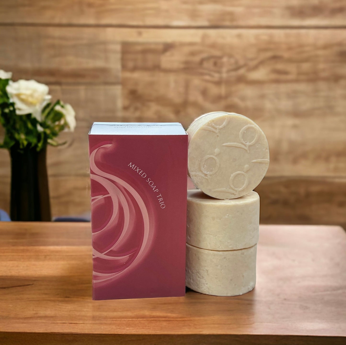 OOSC Gift Series, All -Natural Soap ,Mixed Trio Pack.