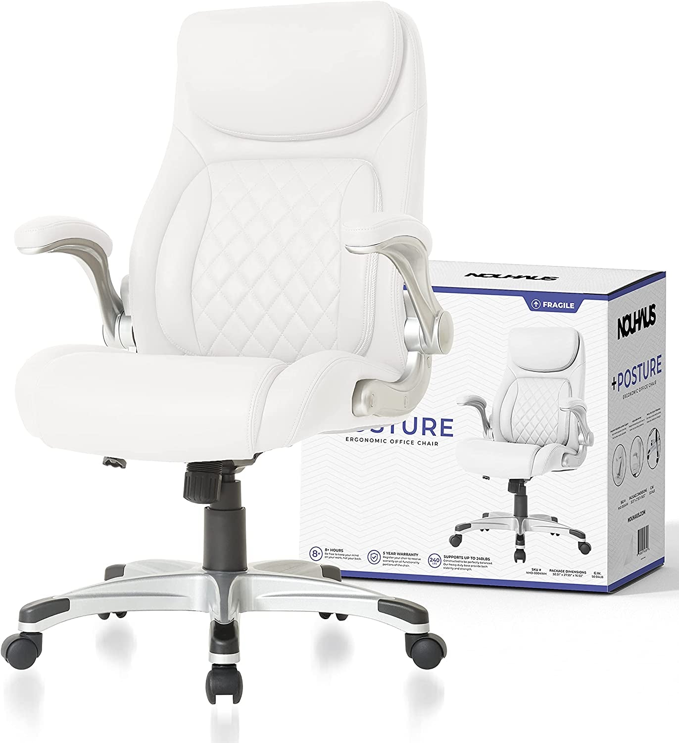 Nouhaus Ergonomic Office Chair with Lumbar Support-0